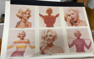 Marilyn 6 Color separations by Bert Stern