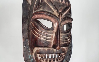 Mask - Wood - Nepal / Himalayas - Mid 20th century