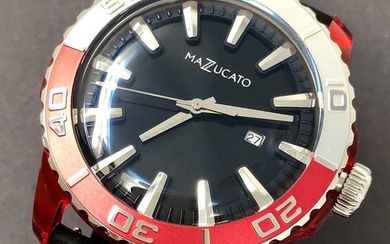 Mazzucato - Ego Tistic Red Customisable with Three Straps and Three Cases - E.G.O.001BLACK - Men - Brand New