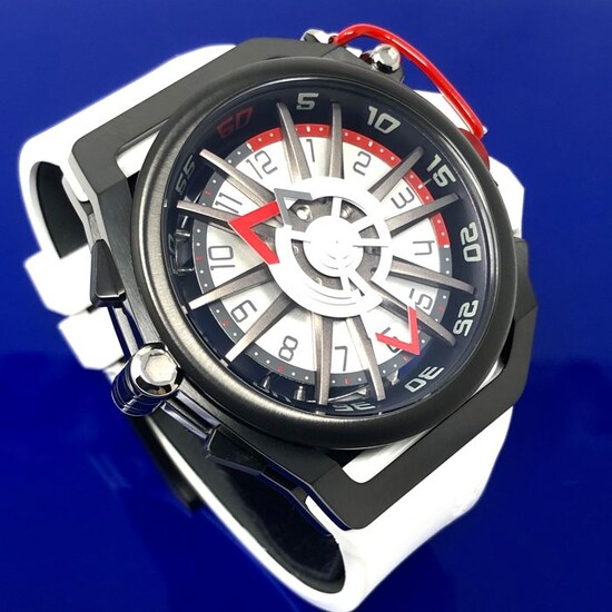 Mazzucato - RIM Reversible Automatic Watch White "NO RESERVE PRICE" - 13-WHCG10 - Men - BRAND NEW