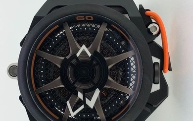 Mazzucato - RIM Reversible Monza Carbon Fiber Orange Automatic andChronograph- LIMITED EDITION - Men - brand new