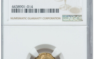 Mexico: , Republic gold 1/2 Escudo 1860 Zs-VL MS62 NGC,...