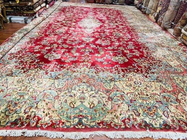 Mint antique Persian Large size a,ll over Kerman