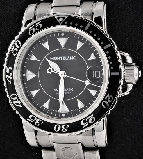 Montblanc - Diver's Sansom Date Automatic - Ref. No: 7035 Sport Meisterstück - Excellent Condition - Warranty - My Free Gift - Men - 2011-present