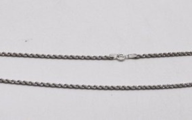 Necklace - 18 kt. White gold