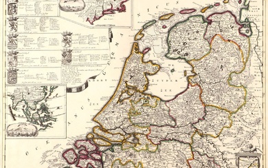 [Netherlands]. "Belgii pars septentrionalis communi nomine vulgo Hollandia (...)". Engr....