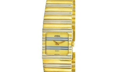 New 18k Gold Two Tone JUVENIA Ladies Polo watch