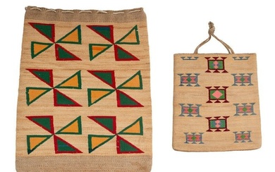 Nez Perce Corn Husk Bags