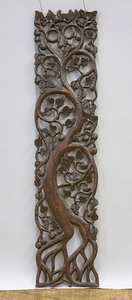 Old Chinese Carved Wood Panel