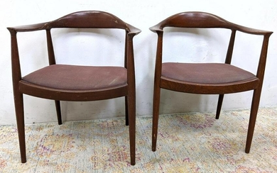 Pair WEGNER Style Chairs. The Chair.