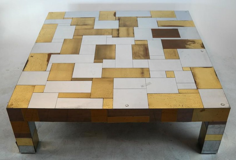 Paul Evans-Style Two-Tone Coffee Table