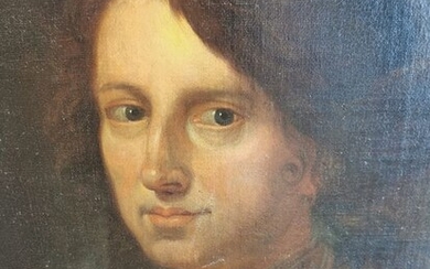 Pieter Mulier (Ambito di) (XVIII) - Ritratto di giovane uomo