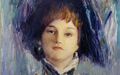 Pietro Gaudenzi (1880-1955) - Ritratto di nobildonna