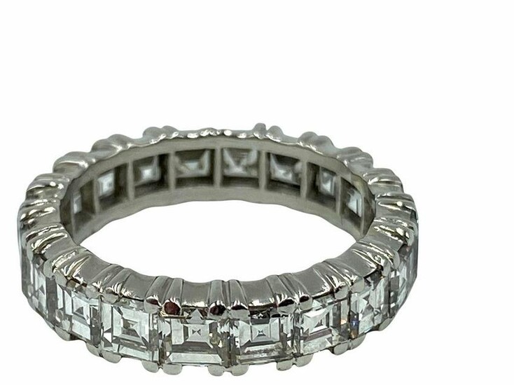 Platinum and 6.00ct Diamond Eternity Ring