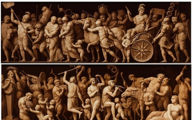 Polidoro da Caravaggio, um 1497 Caravaggio – um 1543 Messina, RÖMISCHER TRIUMPHZUG