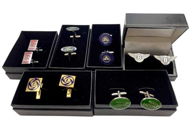 Quantity of Motoring Cufflinks Offered without reserve