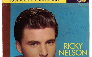 Rick Nelson Signed 45 RPM Record