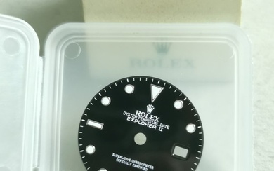 Rolex - 16570 Explorer 2 black luminova dial " Swiss Made " good condition