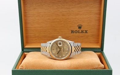 Rolex - Oyster Perpetual Datejust - "NO RESERVE PRICE" - 16233G - Unisex - 1990-1999