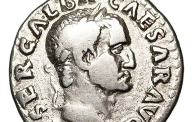 Roman Empire - AR Denar, GALBA (68-69) Rom, DIVA LIVIA