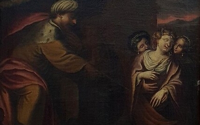 Scuola bolognese, XVII-XVIII secolo - Ester e Assuero