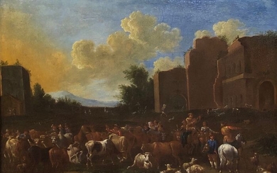 Scuola fiamminga del XVII secolo - Paesaggio