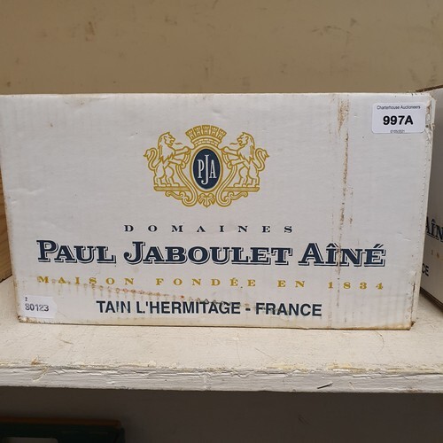 Six bottles of Chateau Paul Jaboulet Cornas Aine, Les Grande...
