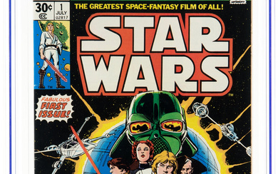 Star Wars #1 (Marvel, 1977) CGC NM- 9.2 White...
