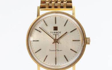 TISSOT SEASTAR SEVEN, Wristwatch, case in 18k gold.
