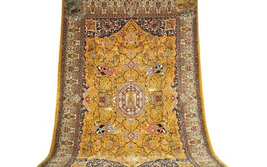 Tabriz Nezam - Carpet - 598 cm - 398 cm