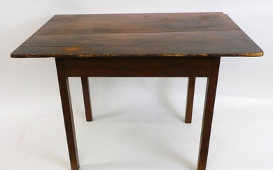 Tavern table, 18th/19th century, molded square