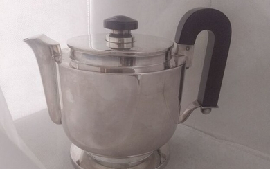 Teapot - Silver - Ricci & C. - Alessandria- Italy - Early 20th century