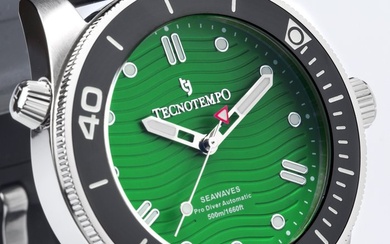 Tecnotempo® - Automatic Pro Diver 500M - "SEAWAVES" - Limited Edition 500PCS - - Senza Prezzo di Riserva - TT.500.SWRGR - Men - 2011-present