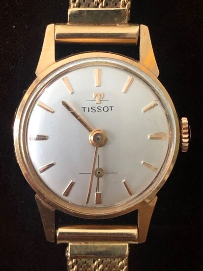 Tissot - Gold rose 18 k - Women - 1960-1969