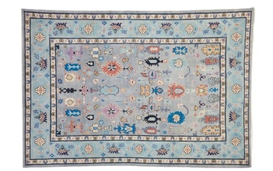 Uzbek Sultanabad Carpet, 6' 9 x 10.