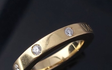 Vasari - 18 kt. Yellow gold - Ring - 0.35 ct Diamond