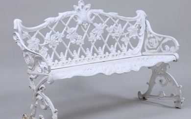 Victorian-Style Cast Aluminum Bench