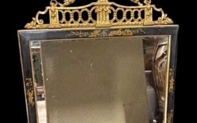 Wall mirror, Chinoiserie - Louis XVI - Wood - 19th century