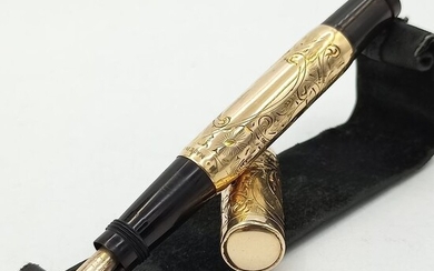 Waterman - 0542 1/2 V - Gold Filled Lady size Safety - Fountain pen