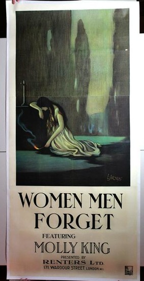 Women Men Forget (1920) UK Three Sheet Movie Poster LB