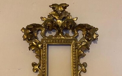 ancient frame (1) - gilded wood - 19th century