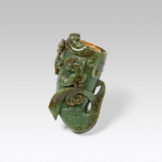 Jade vessel
