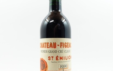 1 bouteille CHÂTEAU FIGEAC 1990 1er GCC (B) Saint Emilion (étiquette griffée)