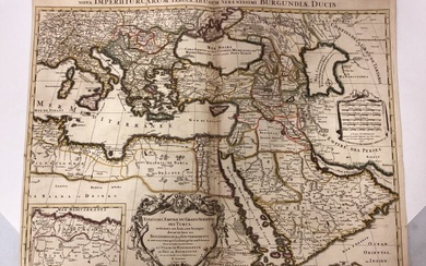 1696 Jaillot Mapping The Ottoman Empire at the End of the 17th Century