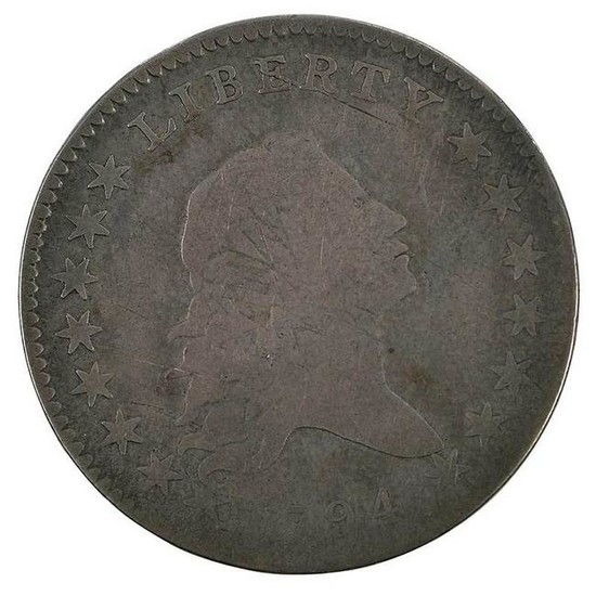1794 U.S. Silver Half Dollar