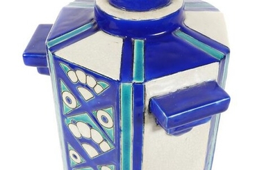 BOCH FRERES Charles Catteau, Art Deco Vase