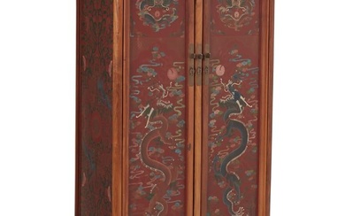 A Chinese tall cabinet