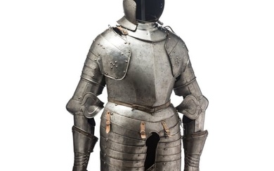 A suit of horseman's three-quarter armour, Nuremberg, circa 1580