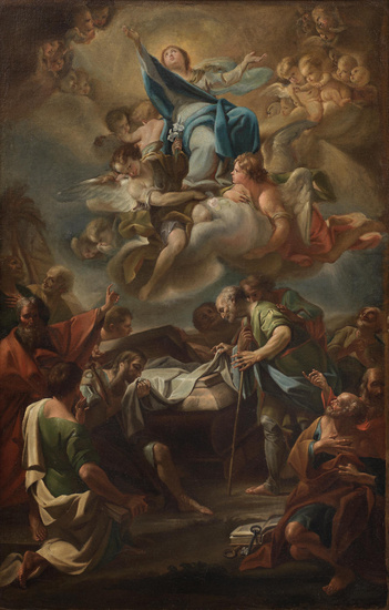 After Corrado Giaquinto 18th Century The Assumption of the Virgin