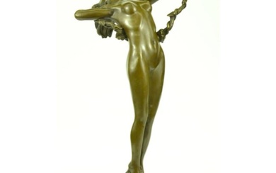 After Frishmuth, Art Nouveau Bronze Sculpture